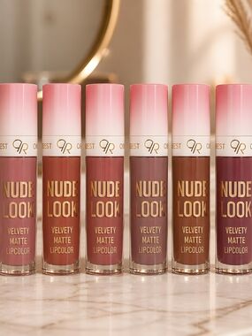 Velvety Matte Lipcolor-Set Of 6 Various Colors (Set 1-Colors Shown) See Pics